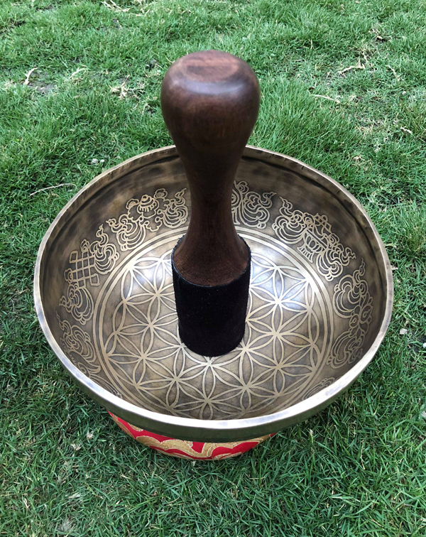 Mantra Carving healing Bowl